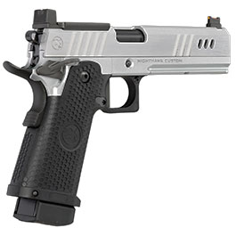 RWA Nighthawk Custom BDS9 Optic Ready Vollmetall GBB 6mm BB silber / schwarz Bild 4