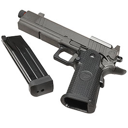 Kleinbild 6 RWA Nighthawk Custom TRS Comp Optic Ready Vollmetall GBB 6mm BB schwarz