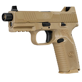 EMG FN Herstal FN 509 Tactical mit Metallschlitten GBB 6mm BB Dark Earth