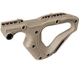 ASG / Hera Arms CQR Polymer Frontgriff f. 20 - 22 mm Schienen Gen. 2.0 tan