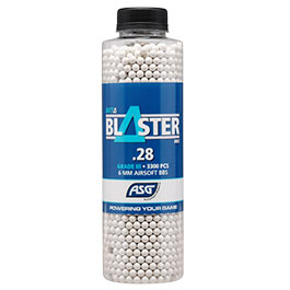 ASG Beta Blaster Grade III Precision BBs 0,28g 3.300er Flasche weiss