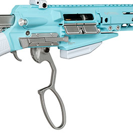 Kleinbild 10 G&G LevAR 15 Zoll Rifle Gas Lever Action Vollmetall 6mm BB Macaron Blue Edition