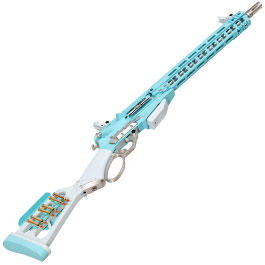 Kleinbild 5 G&G LevAR 15 Zoll Rifle Gas Lever Action Vollmetall 6mm BB Macaron Blue Edition