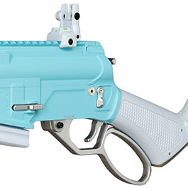 Kleinbild 8 G&G LevAR 15 Zoll Rifle Gas Lever Action Vollmetall 6mm BB Macaron Blue Edition