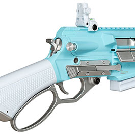 Kleinbild 9 G&G LevAR 15 Zoll Rifle Gas Lever Action Vollmetall 6mm BB Macaron Blue Edition