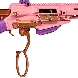 Kleinbild 10 G&G LevAR 15 Zoll Rifle Gas Lever Action Vollmetall 6mm BB Pink-Gold Edition