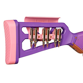 Kleinbild 11 G&G LevAR 15 Zoll Rifle Gas Lever Action Vollmetall 6mm BB Pink-Gold Edition