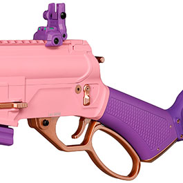 Kleinbild 8 G&G LevAR 15 Zoll Rifle Gas Lever Action Vollmetall 6mm BB Pink-Gold Edition