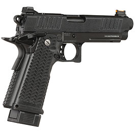 Kleinbild 4 G&G STP45 Airsoftpistole Hi-Capa mit Polymer-Schlitten / Metallrahmen GBB 6mm BB schwarz