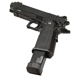 Kleinbild 5 G&G STP45 Airsoftpistole Hi-Capa mit Polymer-Schlitten / Metallrahmen GBB 6mm BB schwarz