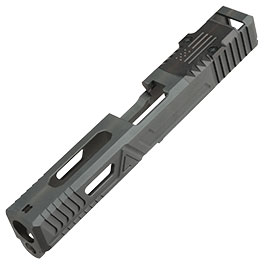 Kleinbild 3 RWA Agency Arms Urban Combat CNC Aluminium Schlitten Set f. TM G17 / WE G17 GBB Pistolen schwarz