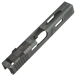Kleinbild 4 RWA Agency Arms Urban Combat CNC Aluminium Schlitten Set f. TM G17 / WE G17 GBB Pistolen schwarz