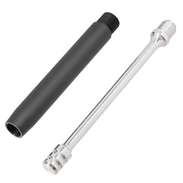 GHK High Efficency Lighweight Aluminium Guide Rod f. GHK AK GBB V3 Gewehre schwarz