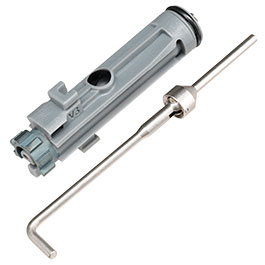 RA-Tech Magnetic Locking Composite Nozzle Set mit NPAS-System Type-3 f. GHK M4 / M16 V3 GBB Serie