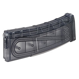 Amarok M4 / M16 AM160 M-Series Polycarbonate Magazin Mid-Cap 160 Schuss grau-transparent