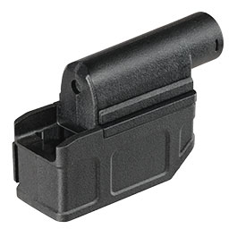 Kleinbild 2 BattleAxe M4 / M16 S-AEG Magazinadapter f. Tokyo Marui kompatible M870 Shotguns schwarz