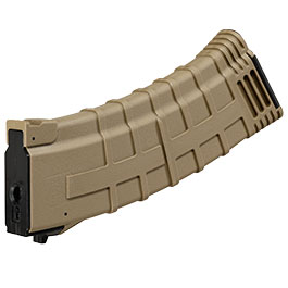 Cyma AK74 Reinforced-Style Polymer-Magazin Mid-Cap 130 Schuss Dark Earth