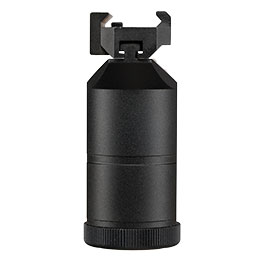 Kleinbild 6 5KU CNC Aluminium Short Tactical PK-0 Russian Frontgriff f. 20 - 22 mm Schienen schwarz