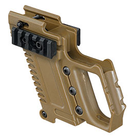 Kleinbild 3 WoSport Pistol Carbine Kit fr G17 / G18 / G22 / G34 GBB Pistolen tan