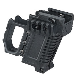Kleinbild 1 WoSport Pistol Carbine Kit fr G17 / G18 / G22 / G34 GBB Pistolen schwarz