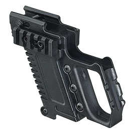 Kleinbild 3 WoSport Pistol Carbine Kit fr G17 / G18 / G22 / G34 GBB Pistolen schwarz