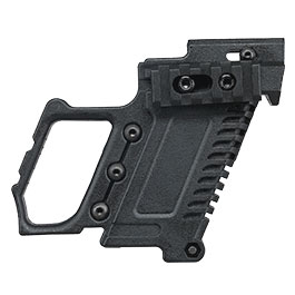 Kleinbild 5 WoSport Pistol Carbine Kit fr G17 / G18 / G22 / G34 GBB Pistolen schwarz