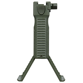 Kleinbild 9 WoSport Tactical Bipod Frontgriff 2.0 mit integriertem Zweibein f. 20 - 22mm Schienen oliv