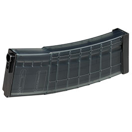 Kleinbild 1 BattleAxe M4 / M16 Polycarbonate Magazin Mid-Cap 200 Schuss grau-transparent