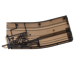 Kleinbild 6 Delta Armory M4 Magazin Style Speedloader fr 470 BBs rauch-transparent