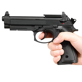 Kleinbild 11 KLI M92A1 Optic Ready Vollmetall GBB 6mm BB schwarz