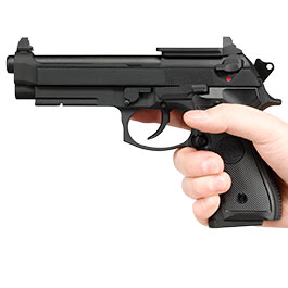 Kleinbild 3 KLI M92A1 Optic Ready Vollmetall GBB 6mm BB schwarz