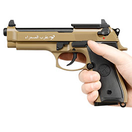 Kleinbild 3 KLI M92 Optic Ready Sahara Limited Edition Vollmetall GBB 6mm BB Desert Tan