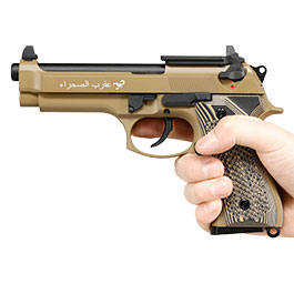 Kleinbild 3 KLI M92 Optic Ready Sahara Limited Edition Vollmetall GBB 6mm BB Desert Tan - G10 Grip Edition