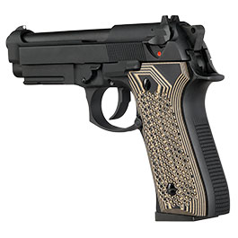 Kleinbild 10 KLI M92A1 Vollmetall GBB 6mm BB schwarz - G10 Grip Edition