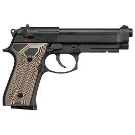 Kleinbild 5 KLI M92A1 Vollmetall GBB 6mm BB schwarz - G10 Grip Edition