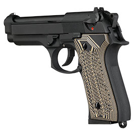 Kleinbild 10 KLI M92 Vollmetall GBB 6mm BB schwarz - G10 Grip Edition