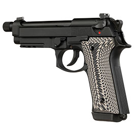 Kleinbild 10 KLI M92A3 Vollmetall GBB 6mm BB schwarz - G10 Grip Edition