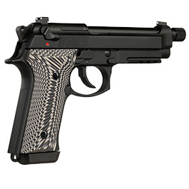 Kleinbild 6 KLI M92A3 Vollmetall GBB 6mm BB schwarz - G10 Grip Edition