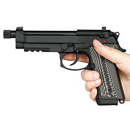 Kleinbild 3 KLI M92A3 Vollmetall GBB 6mm BB schwarz - G10 Grip Edition