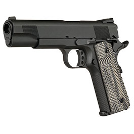 KLI M1911 MEU Vollmetall GBB 6mm BB schwarz - G10 Grip Edition
