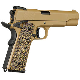 Kleinbild 6 KLI M1911 MEU Vollmetall GBB 6mm BB Desert Tan - G10 Grip Edition
