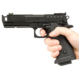Kleinbild 11 KLI Hi-Capa 4.3 Troika MK1 Vollmetall GBB 6mm BB schwarz