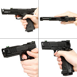 Kleinbild 8 KLI Hi-Capa 4.3 Troika MK1 Vollmetall GBB 6mm BB schwarz