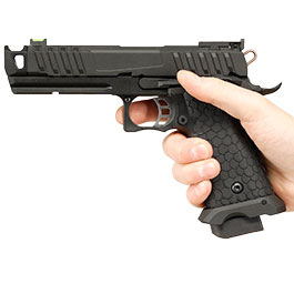 Kleinbild 3 KLI Hi-Capa 4.3 Troika MK2 Vollmetall GBB 6mm BB schwarz