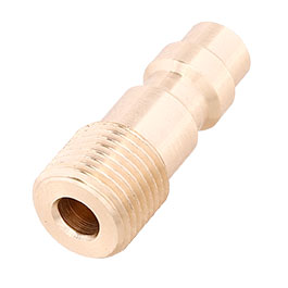 Mancraft QD Fitting mnnlich mit HPA-Adapter G 1/8 Zoll Auengewinde gold - US Version