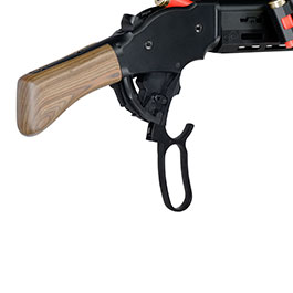 Kleinbild 10 Golden Eagle M1887 Tactical Shorty Gas Lever Action mit Hlsenauswurf 6mm BB schwarz - Echtholz Version