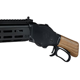 Kleinbild 8 Golden Eagle M1887 Tactical Shorty Gas Lever Action mit Hlsenauswurf 6mm BB schwarz - Echtholz Version