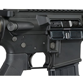 Kleinbild 8 GHK Daniel Defense DDM4 V7 10,3 Zoll MFR 9.0 Vollmetall Gas-Blow-Back 6mm BB schwarz - Version 3