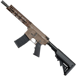 Kleinbild 1 GHK Daniel Defense DDM4 V7 10,3 Zoll MFR 9.0 Vollmetall Gas-Blow-Back 6mm BB tan - Version 3