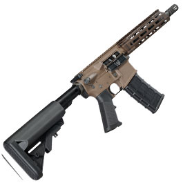 Kleinbild 3 GHK Daniel Defense DDM4 V7 10,3 Zoll MFR 9.0 Vollmetall Gas-Blow-Back 6mm BB tan - Version 3